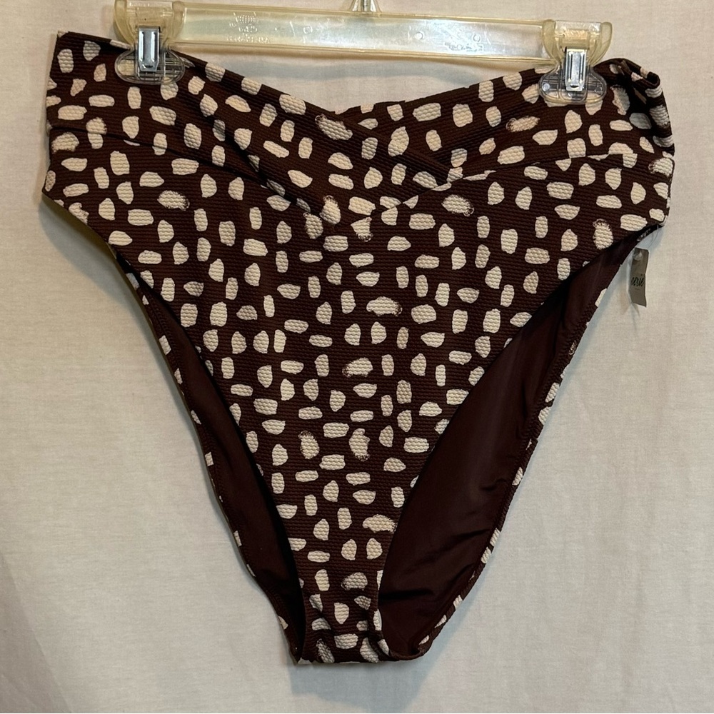 AA-519‎ Aerie NWT PLUS SIZE XXL High Waisted High Cut Cheeky Bikini Bottoms